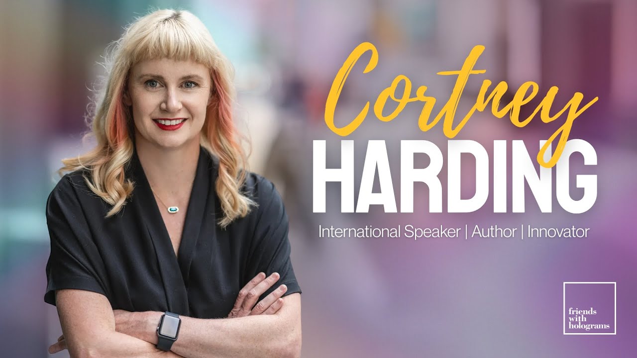 Cortney Harding speaking